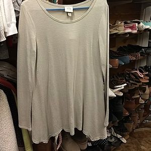 Long sleeve tunic